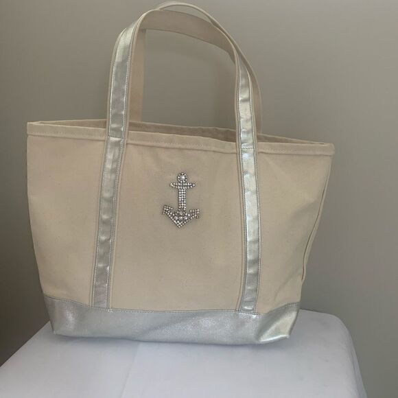 Tanner Nautical Canvas Tote - Picture 4 of 16